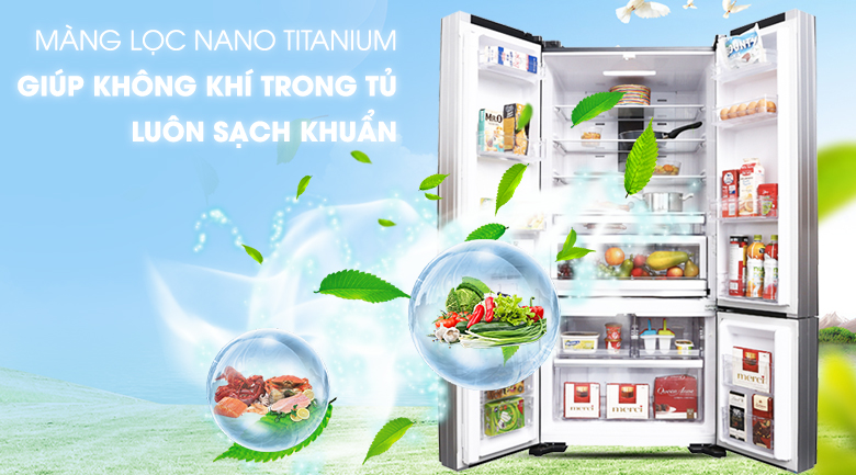 Tủ lạnh Hitachi 587 lít R-WB730PGV6X (XGR)
